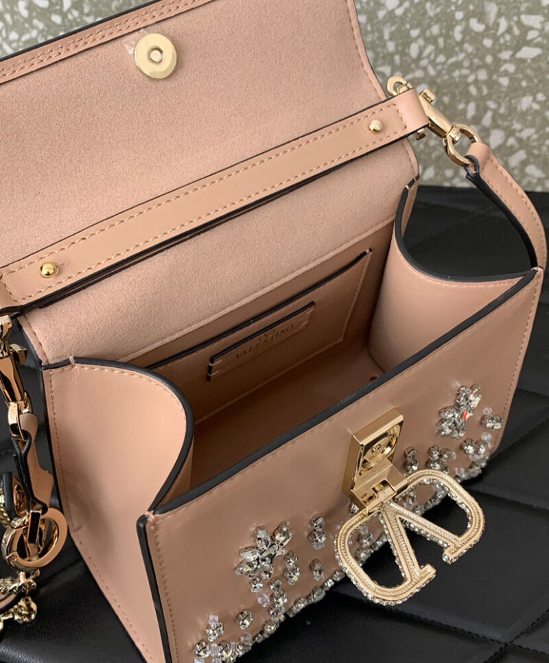 Valentino Garavani Vsling Mini Embroidered Handbag
